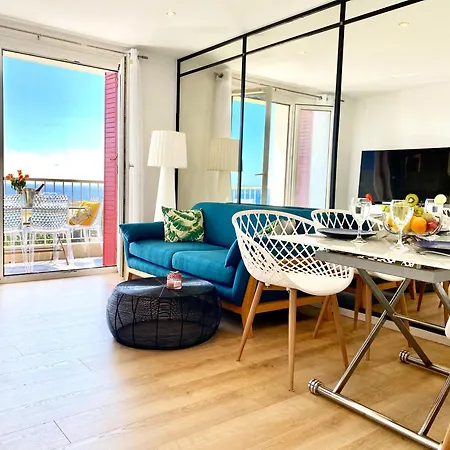 Appartamento Panoramic Sea View - Air-conditioning - Balcony - Tramway - 2 Bedrooms - Wifi - Fully Equipped Kitchen *